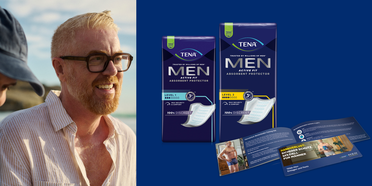 Leichte Blasenschwäche für Männer